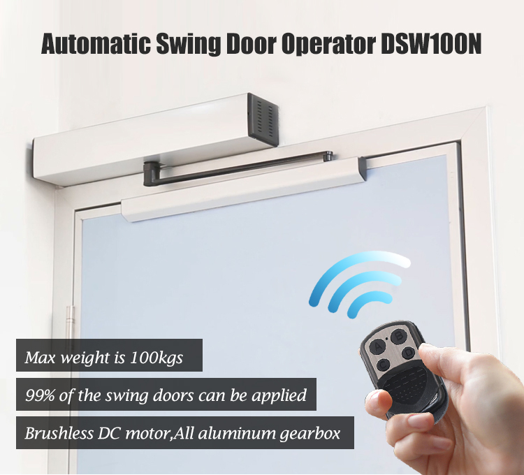 Smart Automatic Swing Door Opener for Hands-Free Access