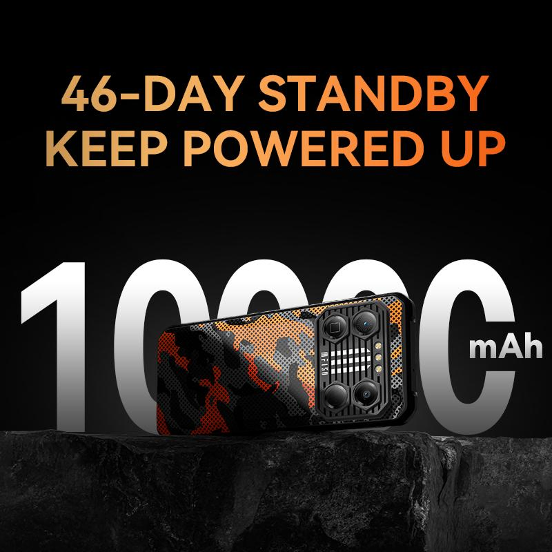 6.8 Inch Rugged Smartphone, IP68 Waterproof Industrial Phone