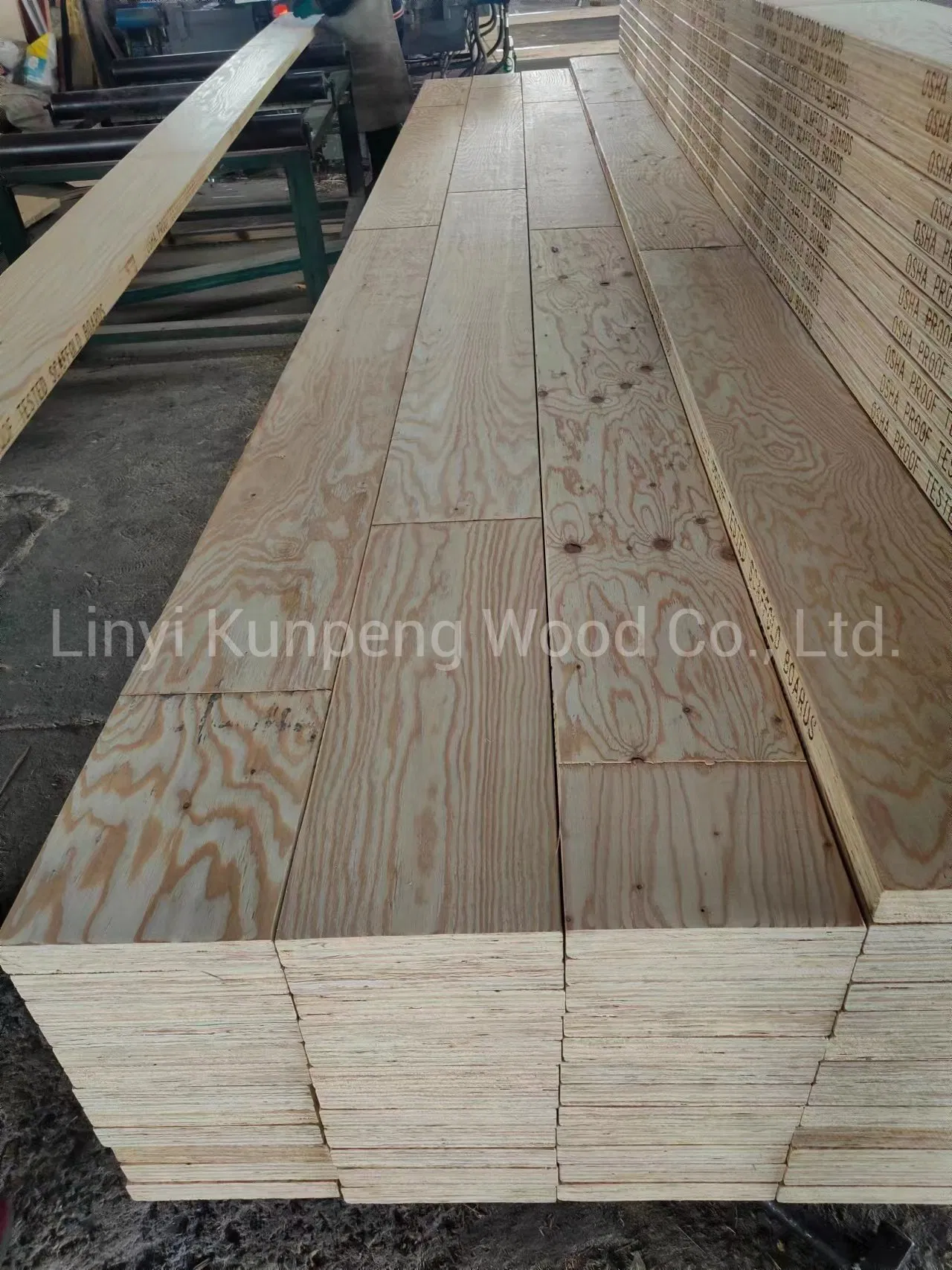 Laminated Veneer Lumber LVL Scaffold Plank LVL Scaffolding Plywood Board for Construction