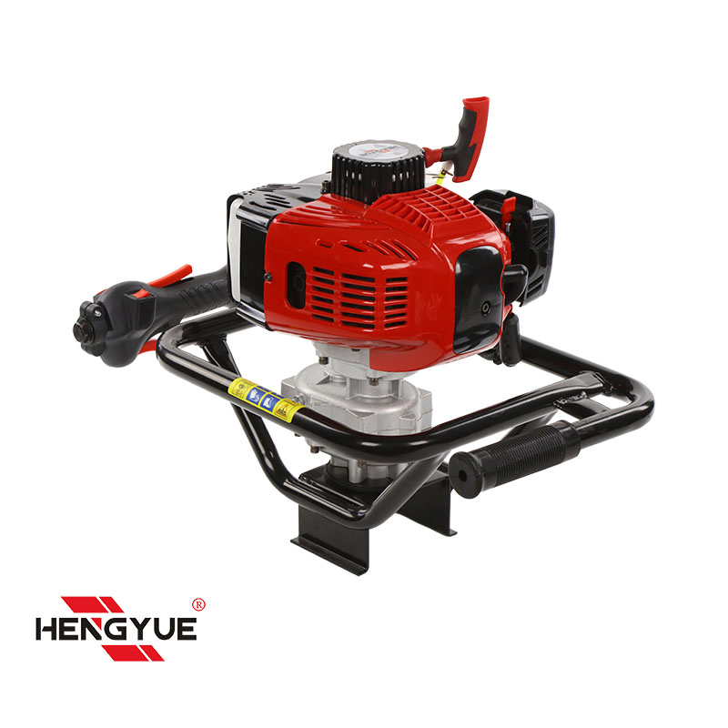 52cc Earth Auger with 3 Bits 100, 150, 200mm