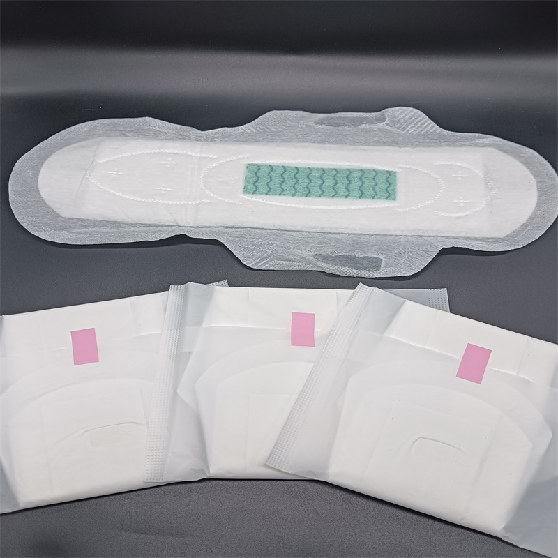 Wholesale Cotton Sanitary Towel with Hypoallergenic Cotton Core for Daily Use