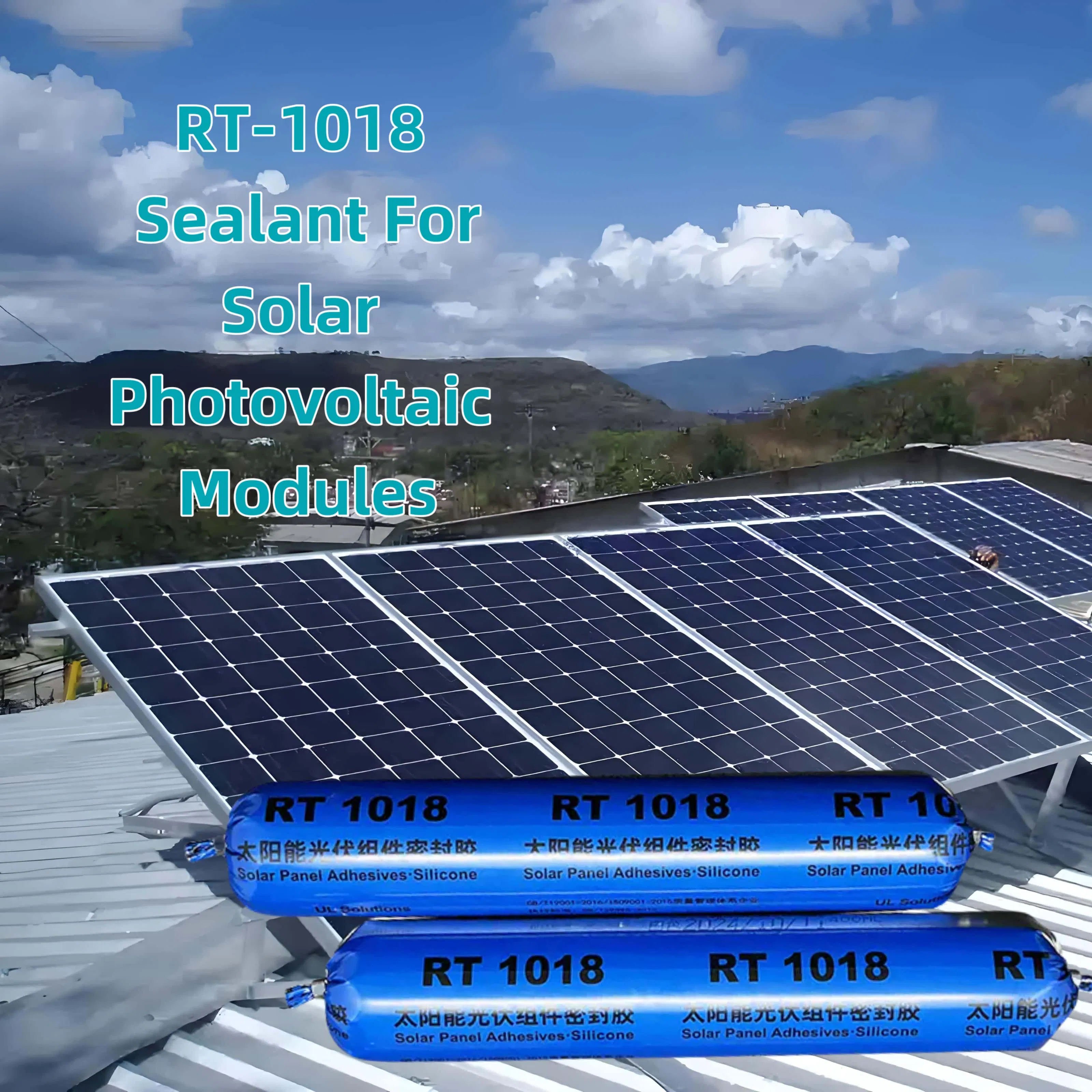 Premium Black and White RTV Silicone Sealant for Solar Panels