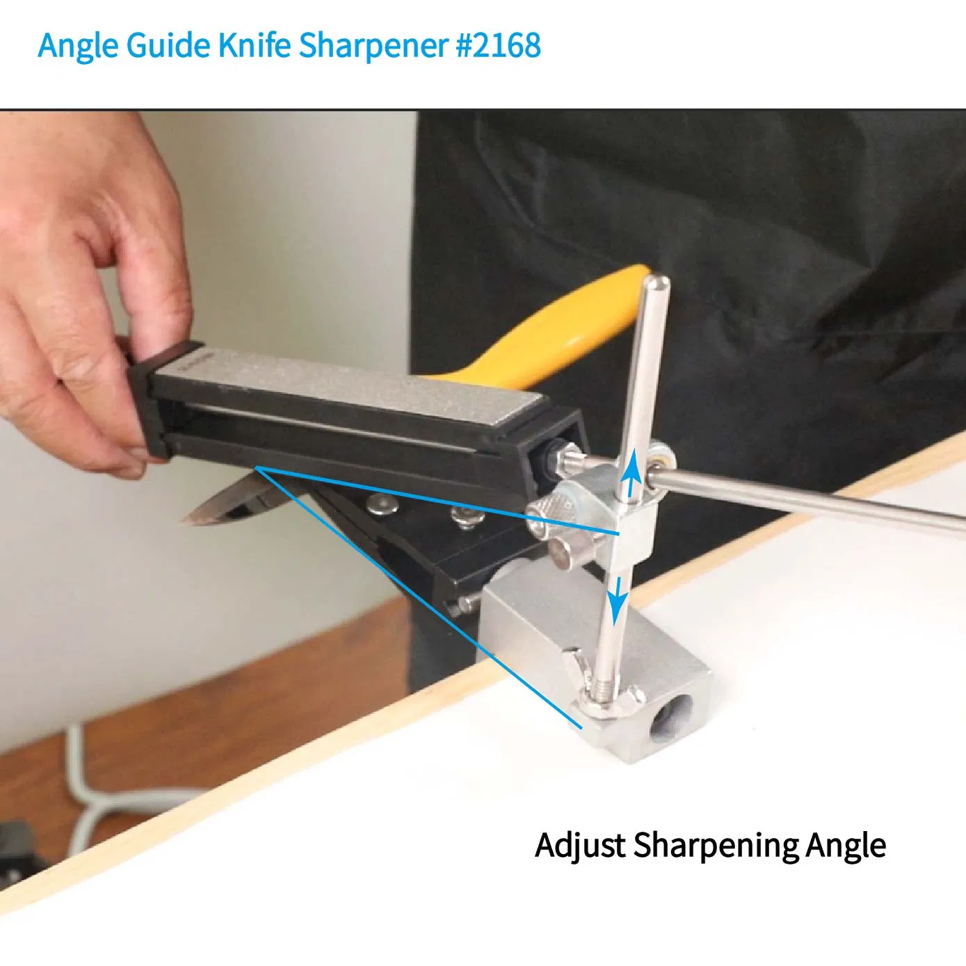 Angle Guide Adjust Diamond Knife Sharpener