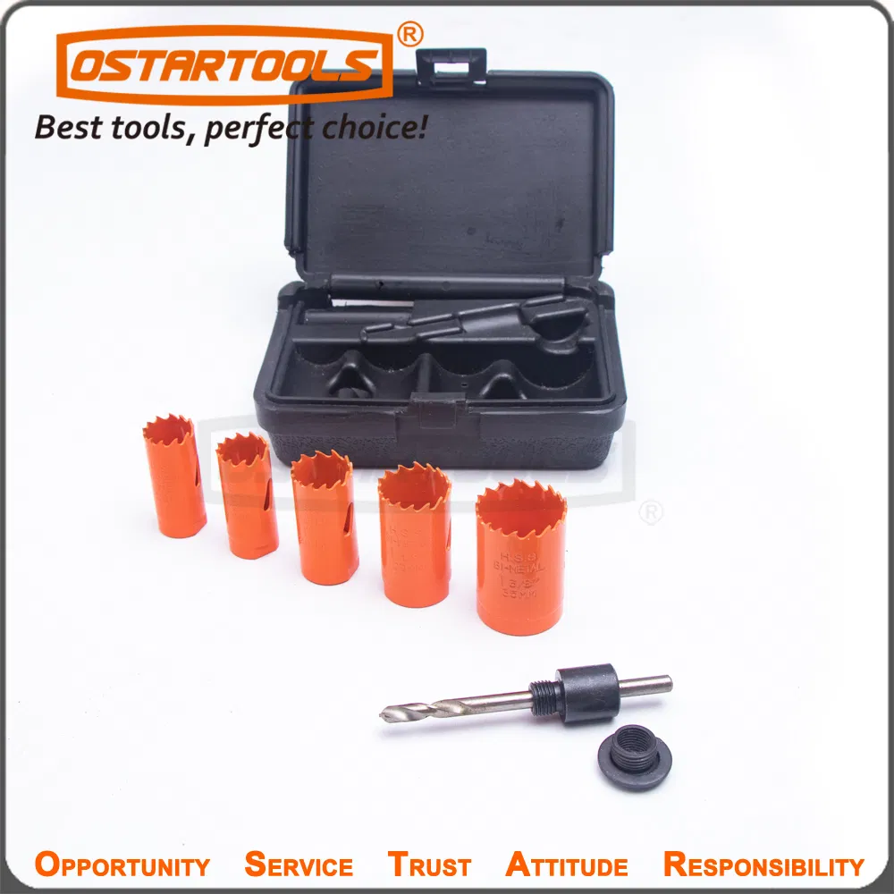 Premium Bi-Metal and HSS Hole Saw Set for Metalwork