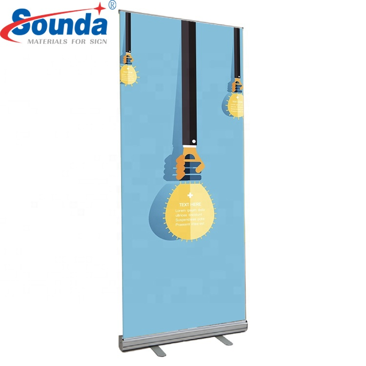 Aluminum Economical Roll up Display Roll up Banner Advertising Stand