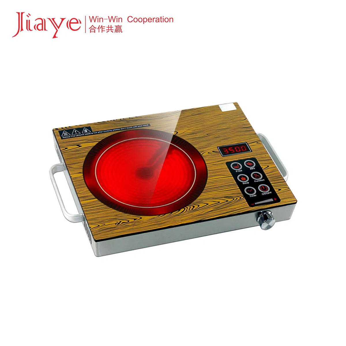 Kitchenware Multifunction Digital Touch Control Table 2200W Ceramic Hob Infrared Cooker