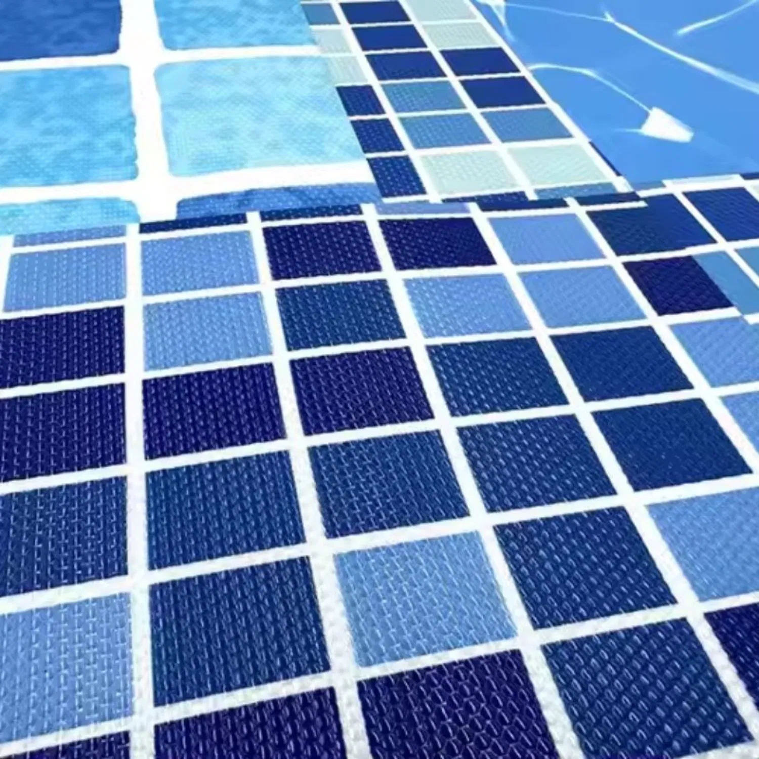 Durable DOT Pattern PVC Coated Tarpaulin Pool Liner for SPA Centers