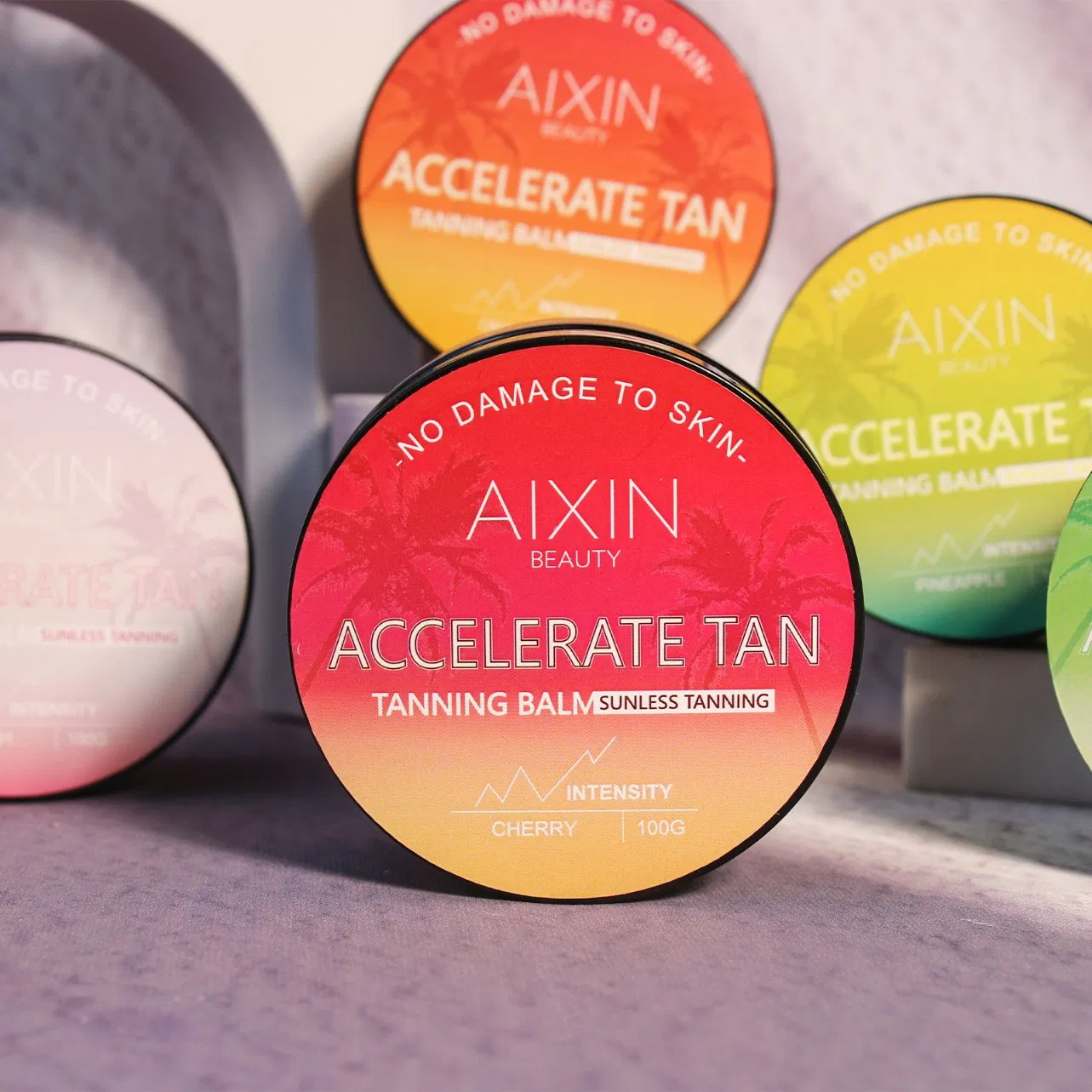 Beauty Skin Care Product Accelerate Tanning Advanced Moisturizing Formula Cherry Tanning Cream