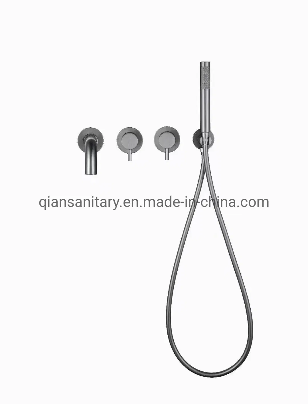 Concealed Faucet Holder with Hand Shower