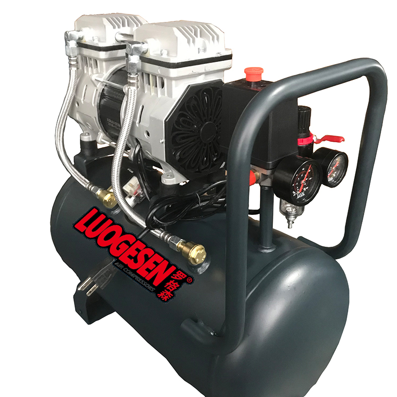 Поршневой воздушный компрессор Luogesen 24л, 1390Вт