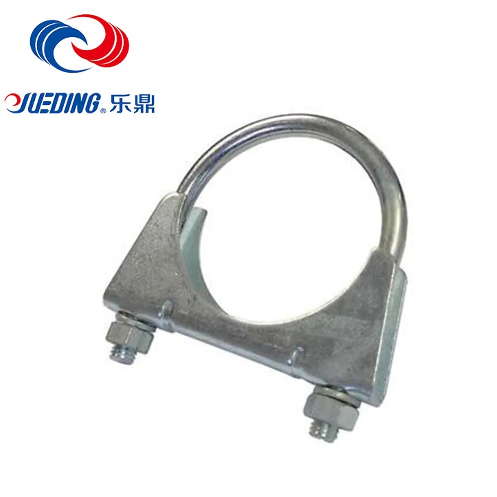 Factory Wholesale Heavy Duty Carbon Steel Bolt Clamp for Muffler and Exhaust Pipe