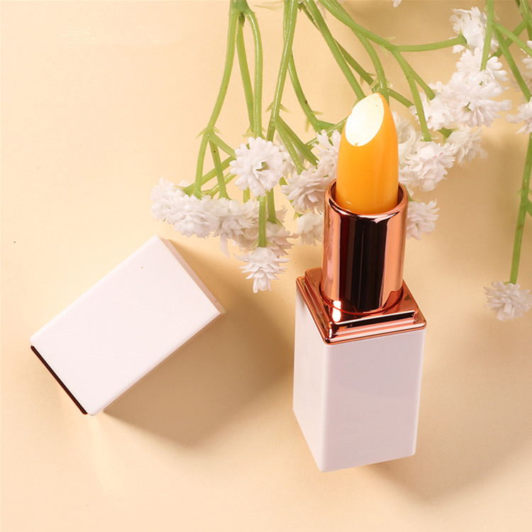 OEM ODM Change Color Pink Moisturizing Jelly Lipstick Lip Balm