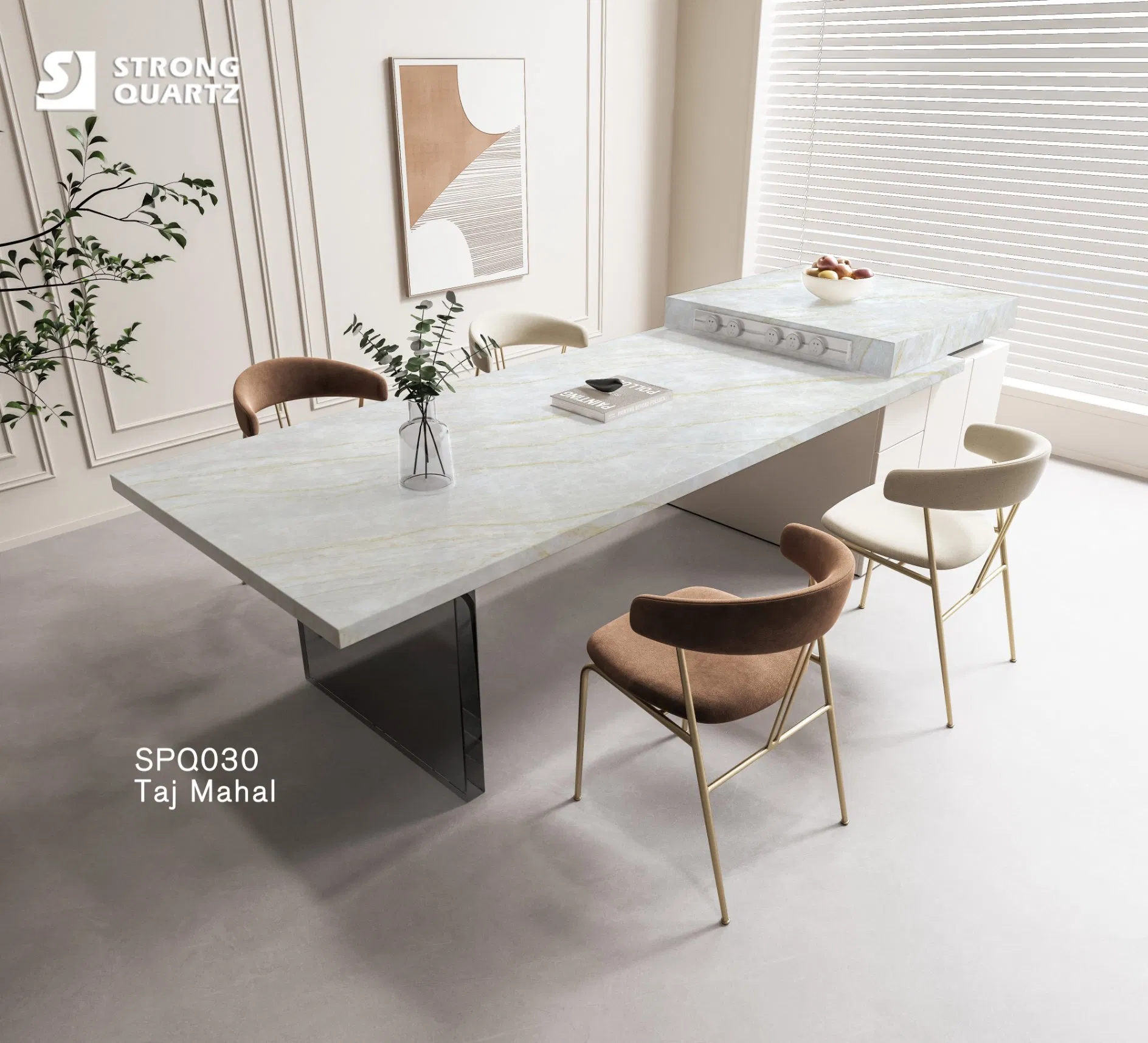 Premium Quartz Stone Taj Mahal Stylefrom Foshan - 3200X1600mm