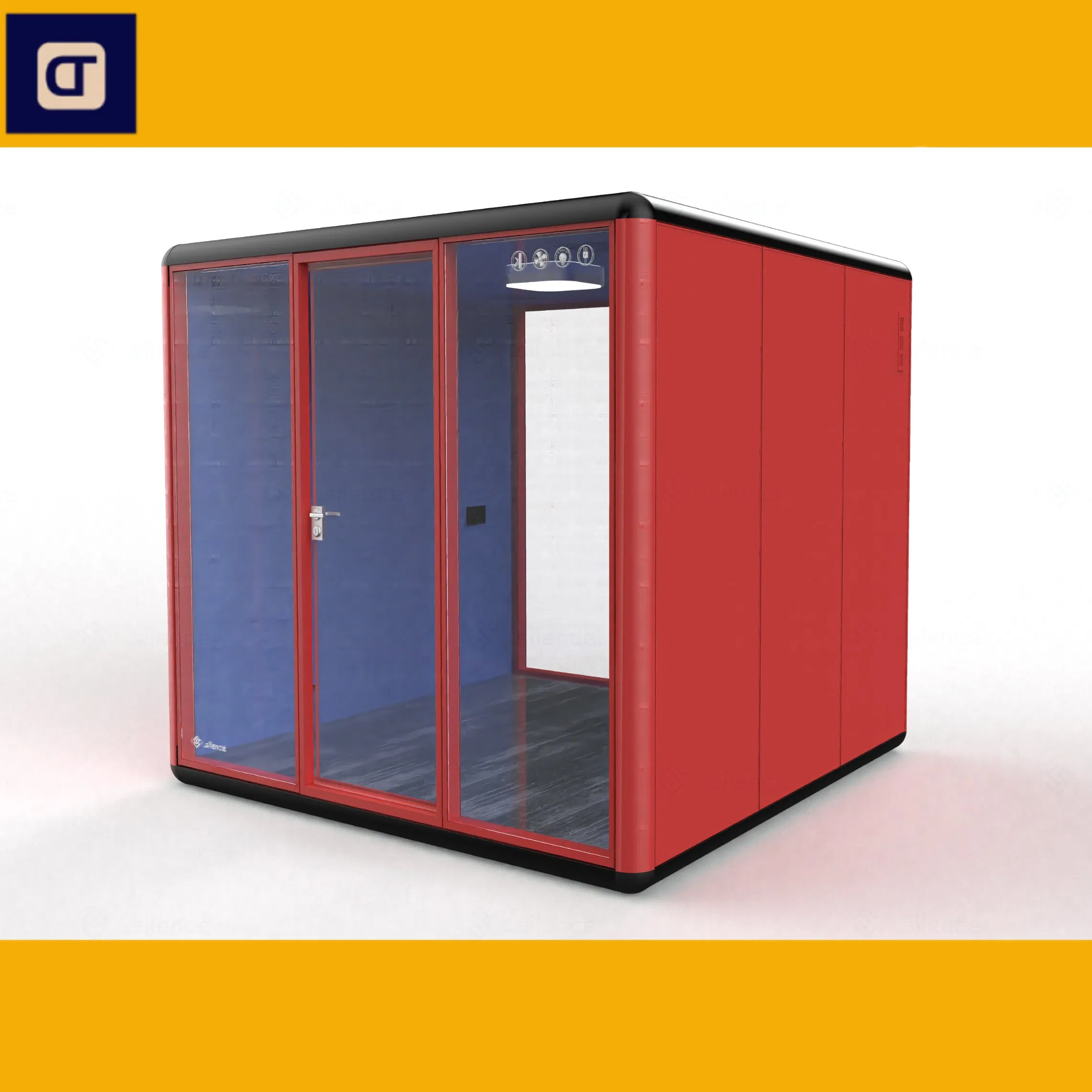 Acoustic Acoustic Silent Pod - High-Performance Soundproof Room for Quiet Workspaces - High-Performance Soundproof Room for Quiet Workspaces