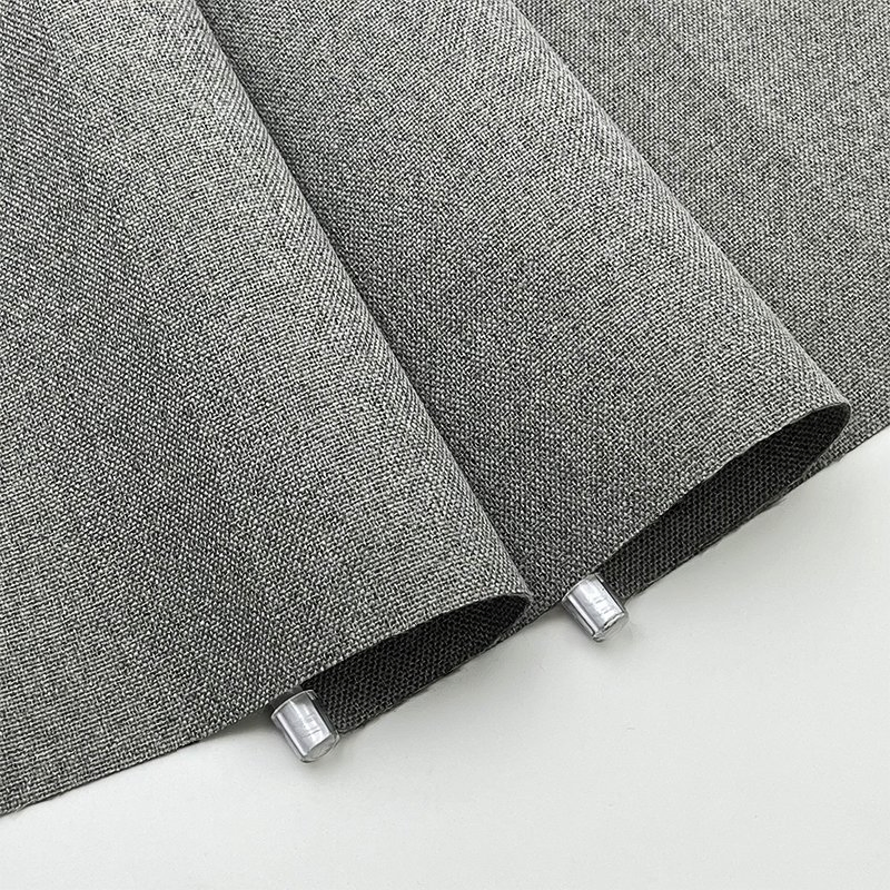 Manufacture Modern Linen Motorized Double Roman Blinds for Window
