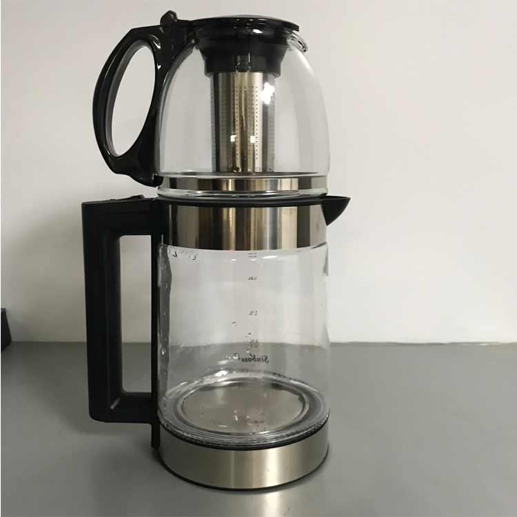 2023 Automatic Health Care Thick Glass Electric Teapot Insulation Water Kettle