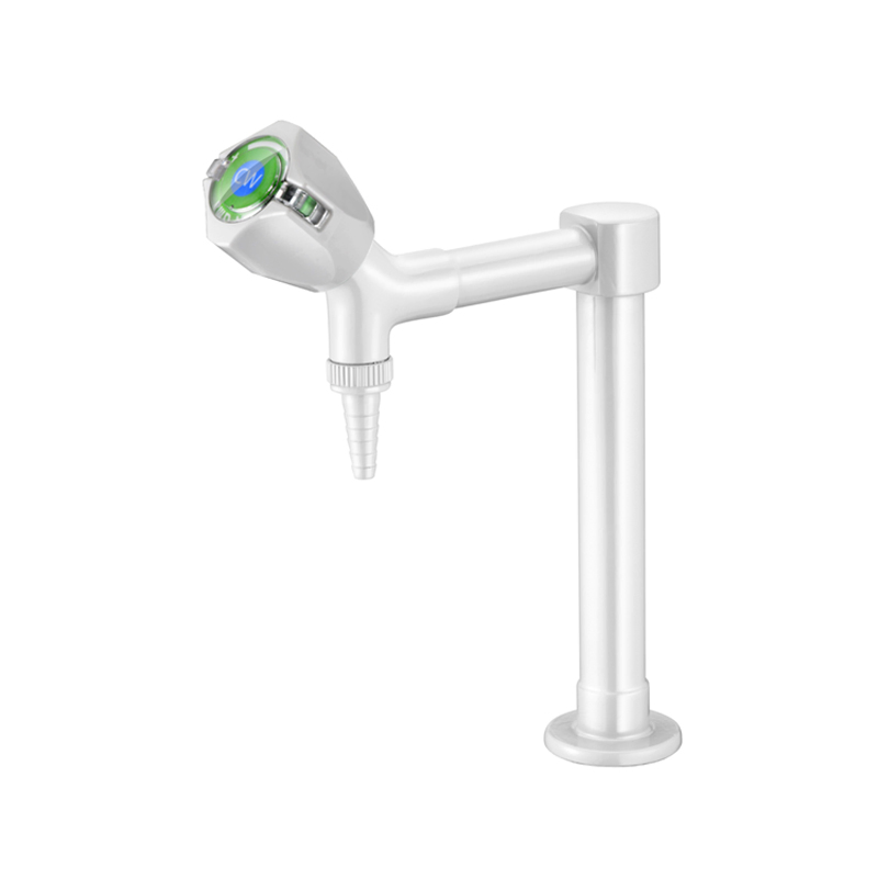 Лабораторный кран с одним изливом