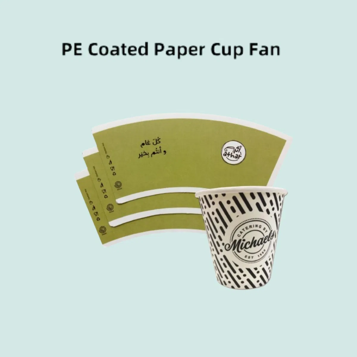 Paper Cup Raw Materials for Making Paper Cups Fan
