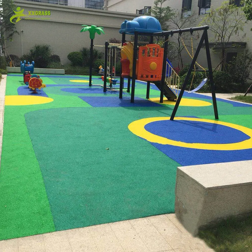Best Quality EPDM Rubber Granules Colorful Elastic Flooring for Outdoor Playgrounds