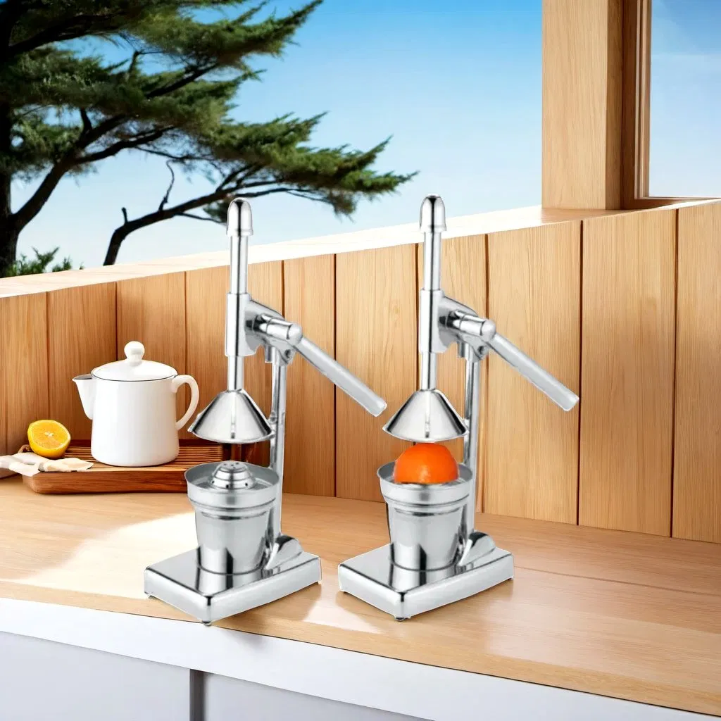 Manual Citrus Juicer Fruit Juicer Hand Press Orange Juicer Juice Extractor Machine for Effortless Fresh Orange Juice