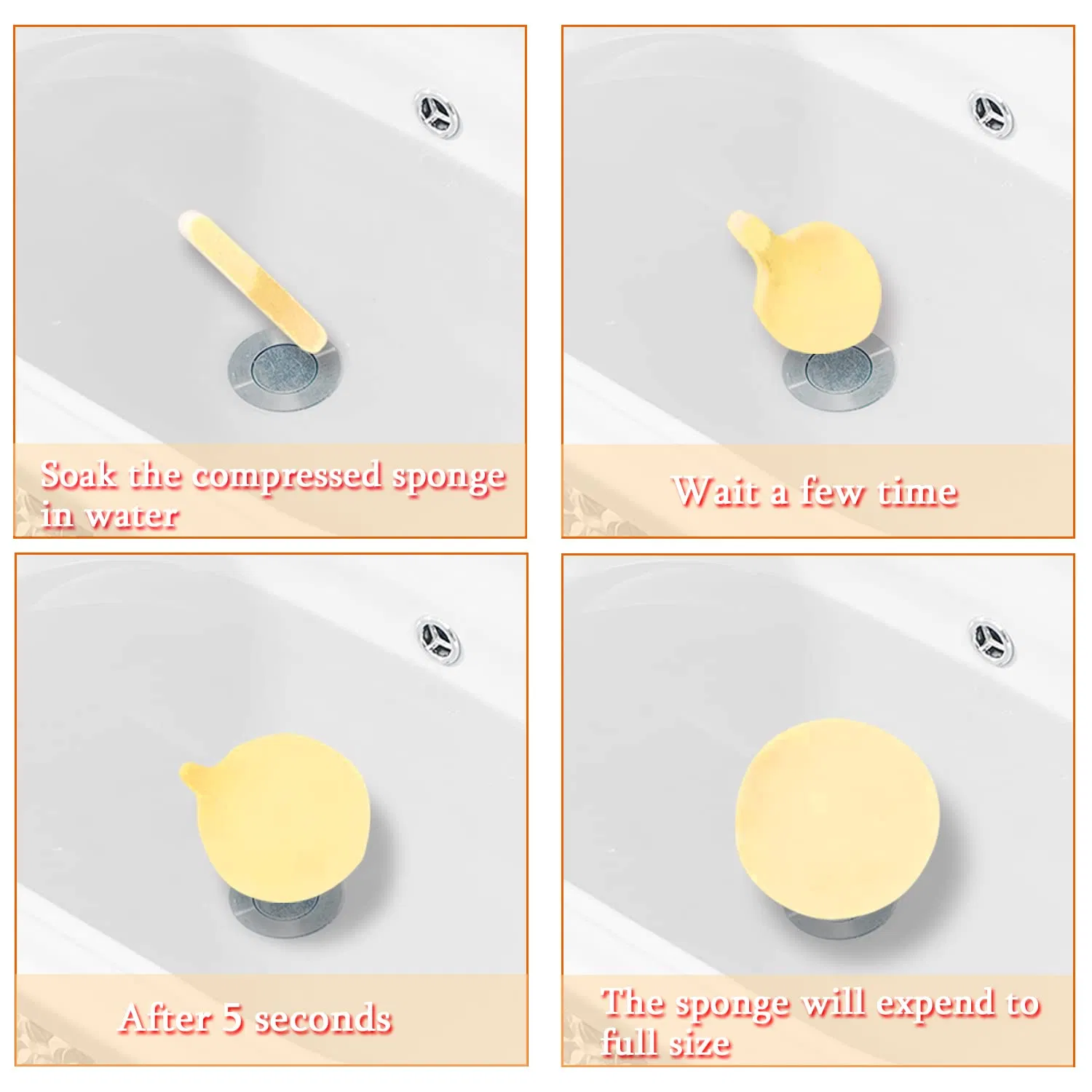 Facial Cleansing PVA Professional Face Cleanser Face Sponge Pads Exfoliating SPA Sponges Makeup Removal