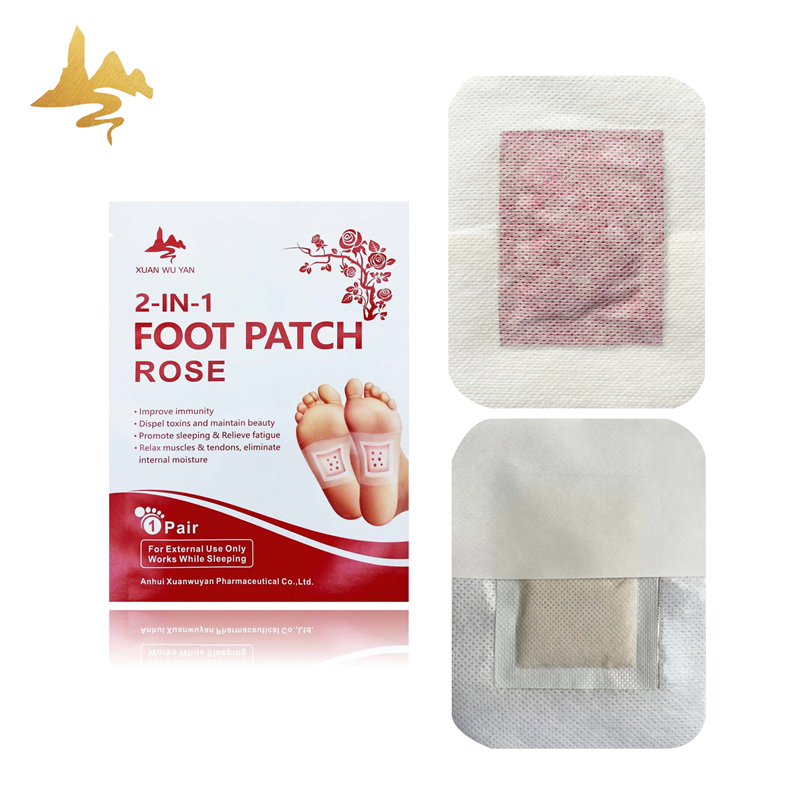 Basic Customization Medical Adhesive Body Toxin 2-in-1 Foot Patches