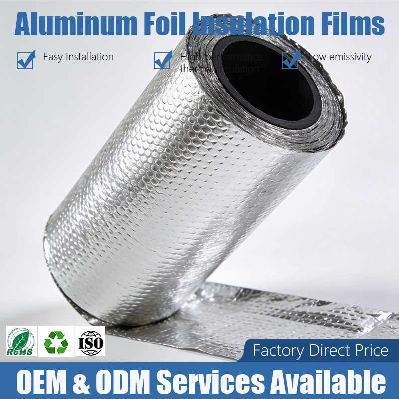 Easy Installation Aluminum Foil Insulation Films Factory Direct Building Materials