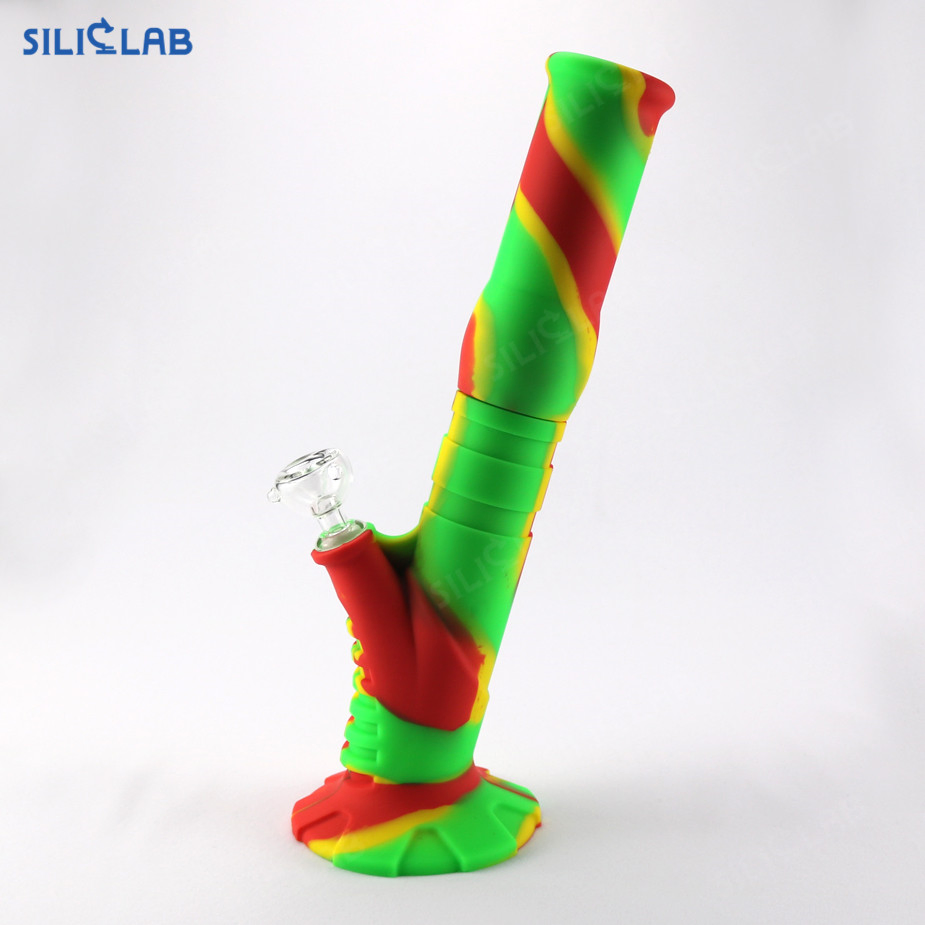 Separable Easy Cleaning Tobacco Smoking Silicone Water Pipe