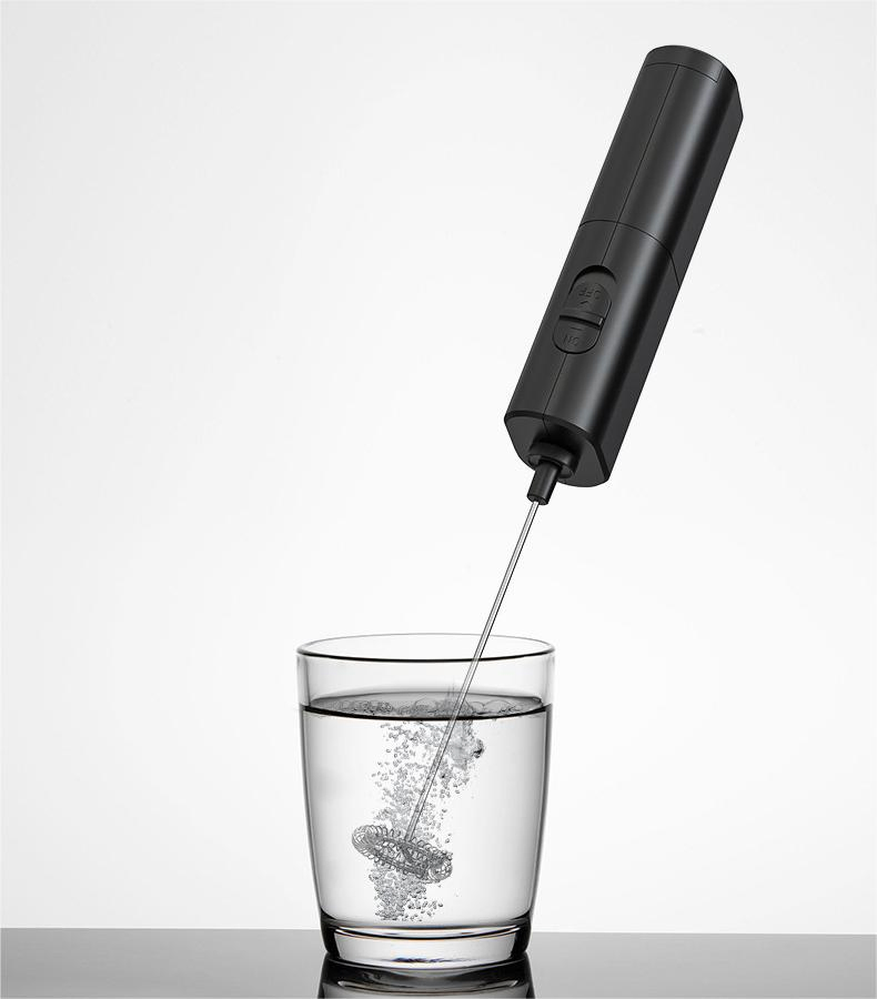 Household Office Handheld Coffee Mixer Portable Milk Cream Frother with Electric Whisk