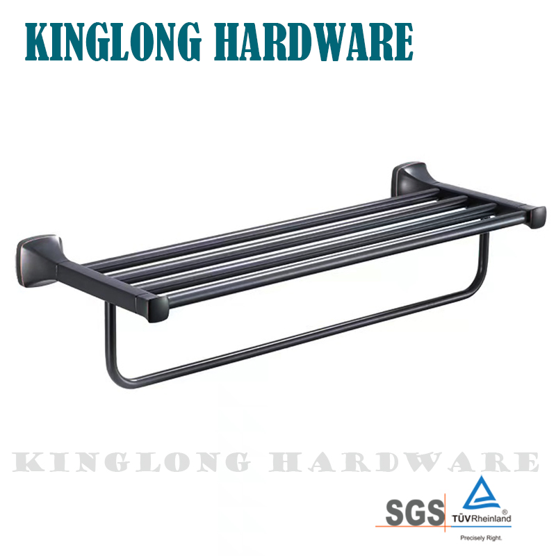 Factory Supplier Stainless Steel 304 Bathroom Hardwrae Furniture Wall Mount Towel Rack/Bar
