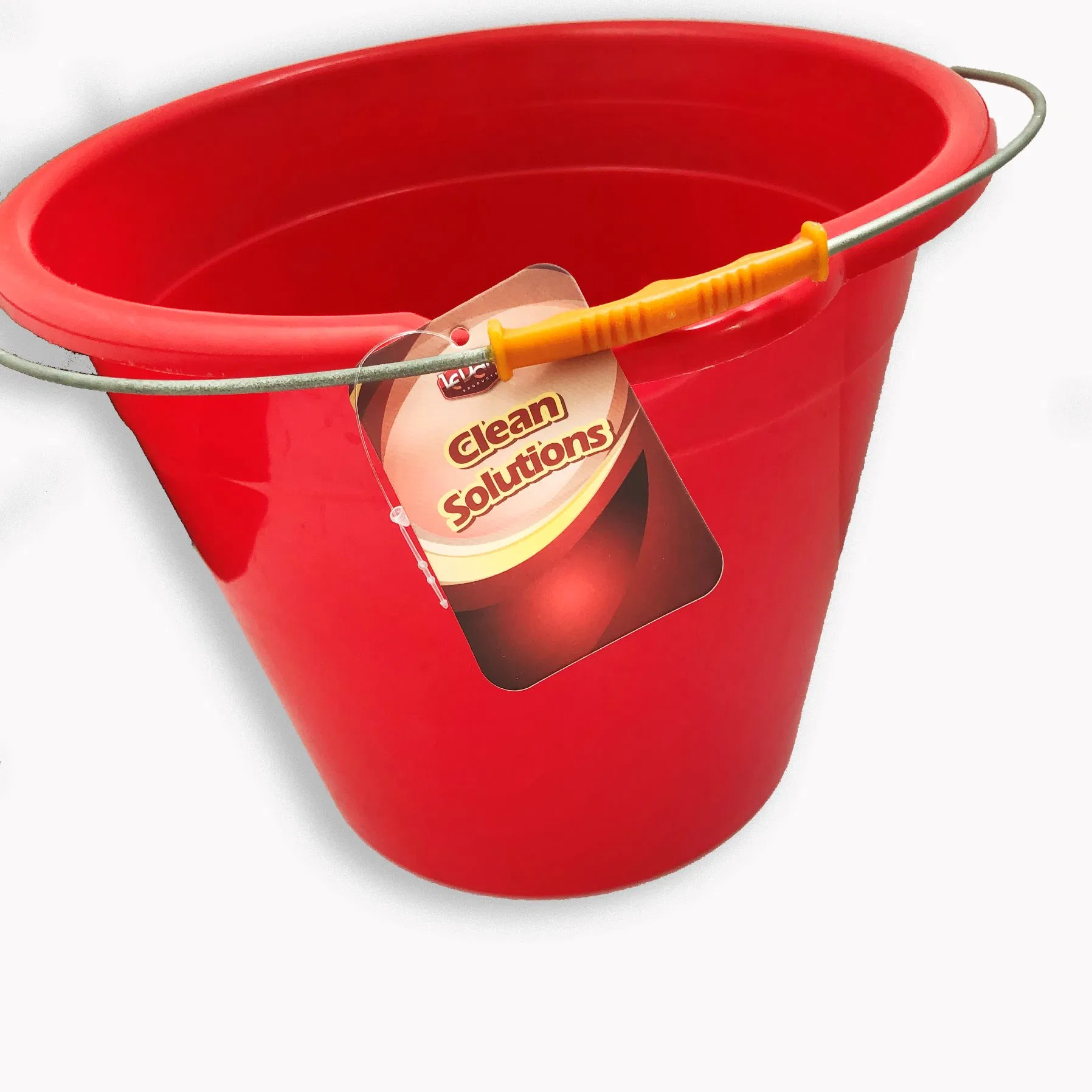 Heavy-Duty Invincible Corrosive-Resistant Round Bucket 12L Plastic Cleaning Bucket Plastic Pail