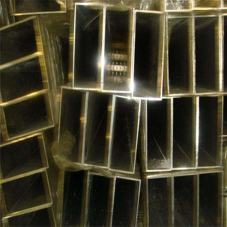 Anodised Finish 2 Inch 6082 T6 Black Aluminum Square Tubing Suppliers