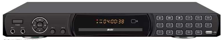 DVD-плеер Home с пультом и LED-дисплеем