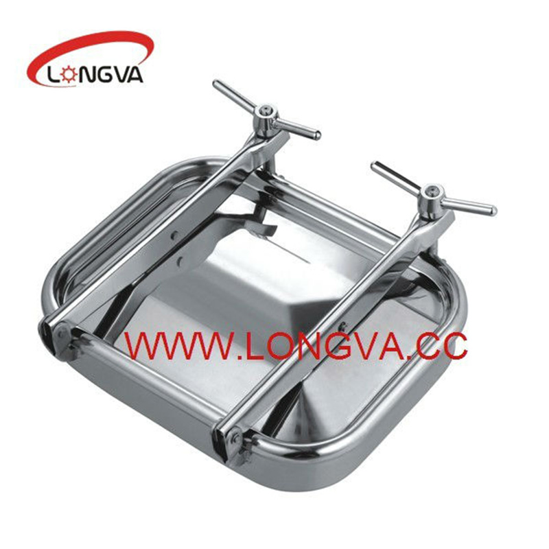 Stainless Steel Square Pressure Manhole Quick Opening Pressure Cover