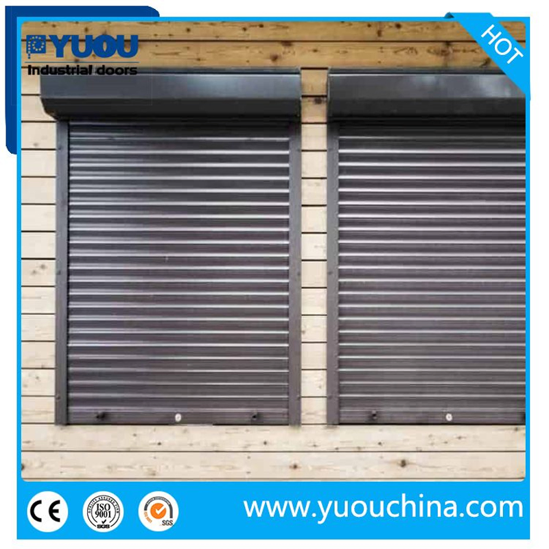 White Outdoor Installed Aluminium Window Roller Shutter