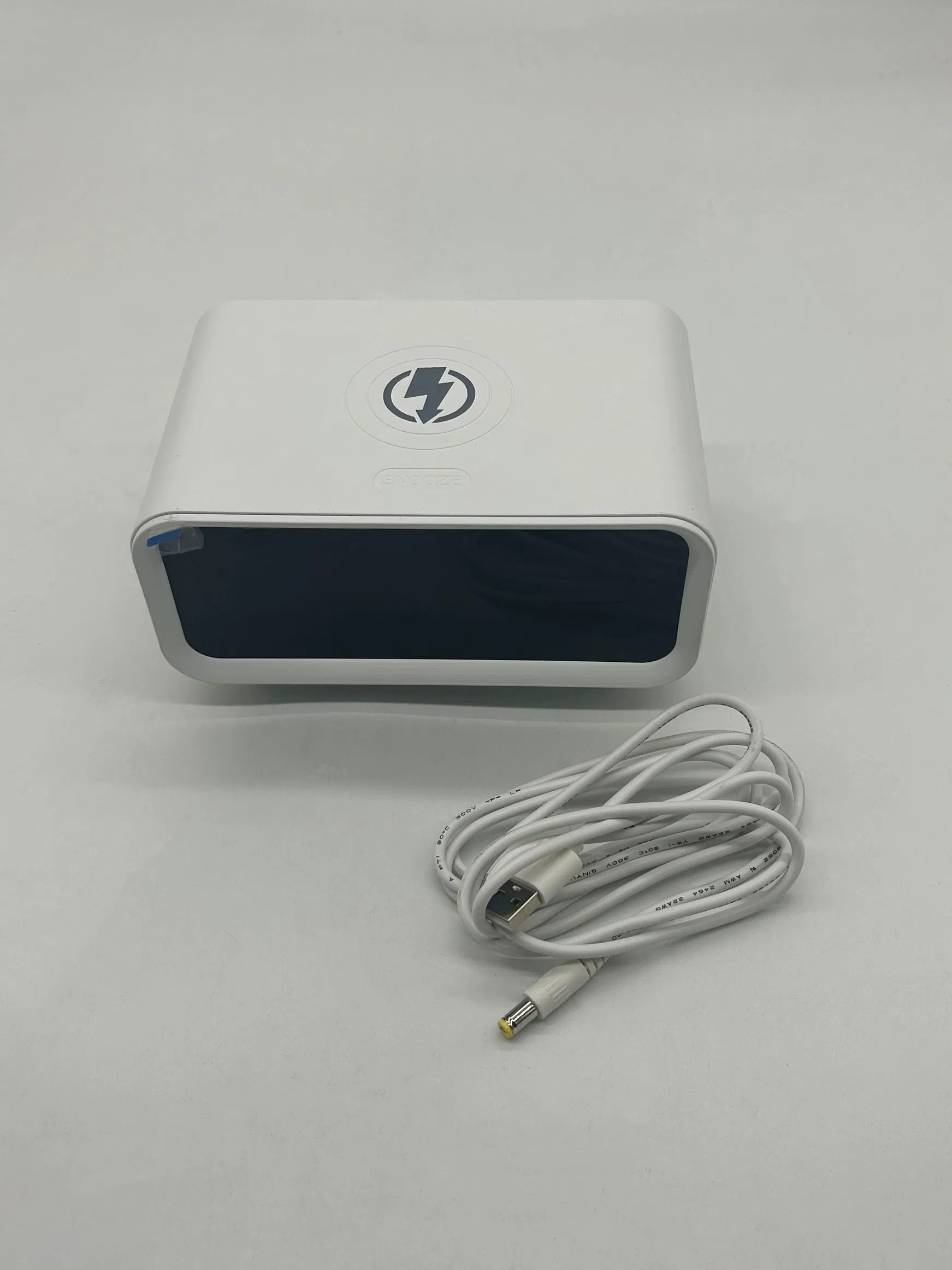 Multifunctional LED Clock with Night Light and Quick Phone Charging