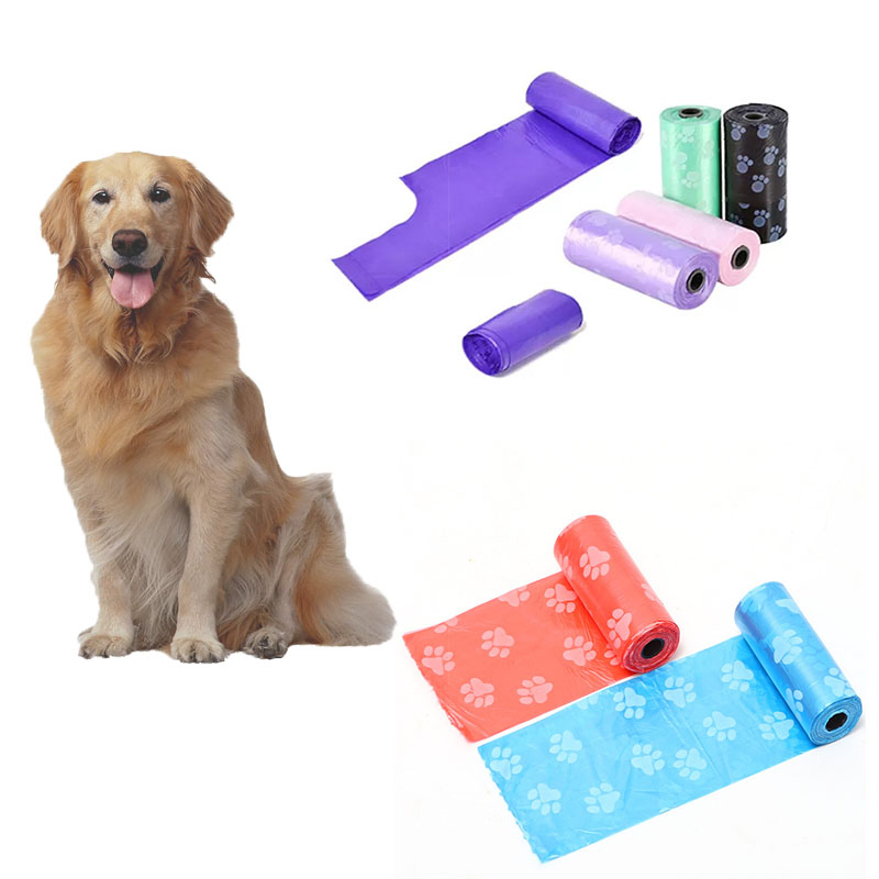 Biodegradable Dog Litter Bag PLA Materials Degradation Full Into CO2 and H2O Eco Friendly Products