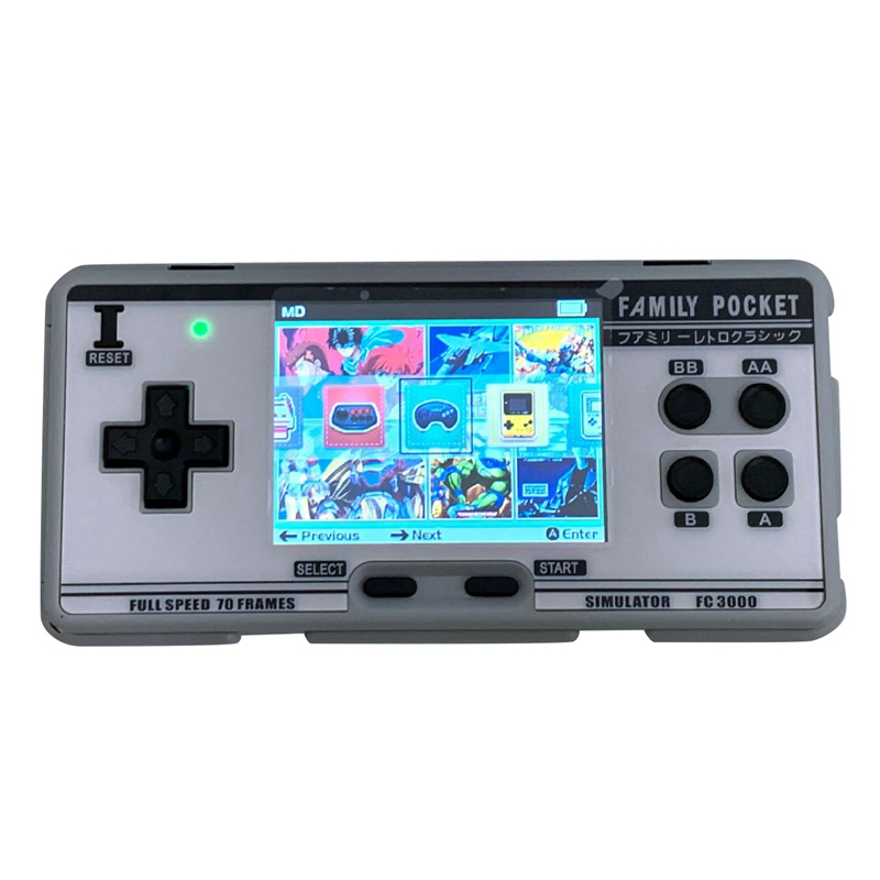 Портативная игровая консоль 3 дюйма с 500 играми