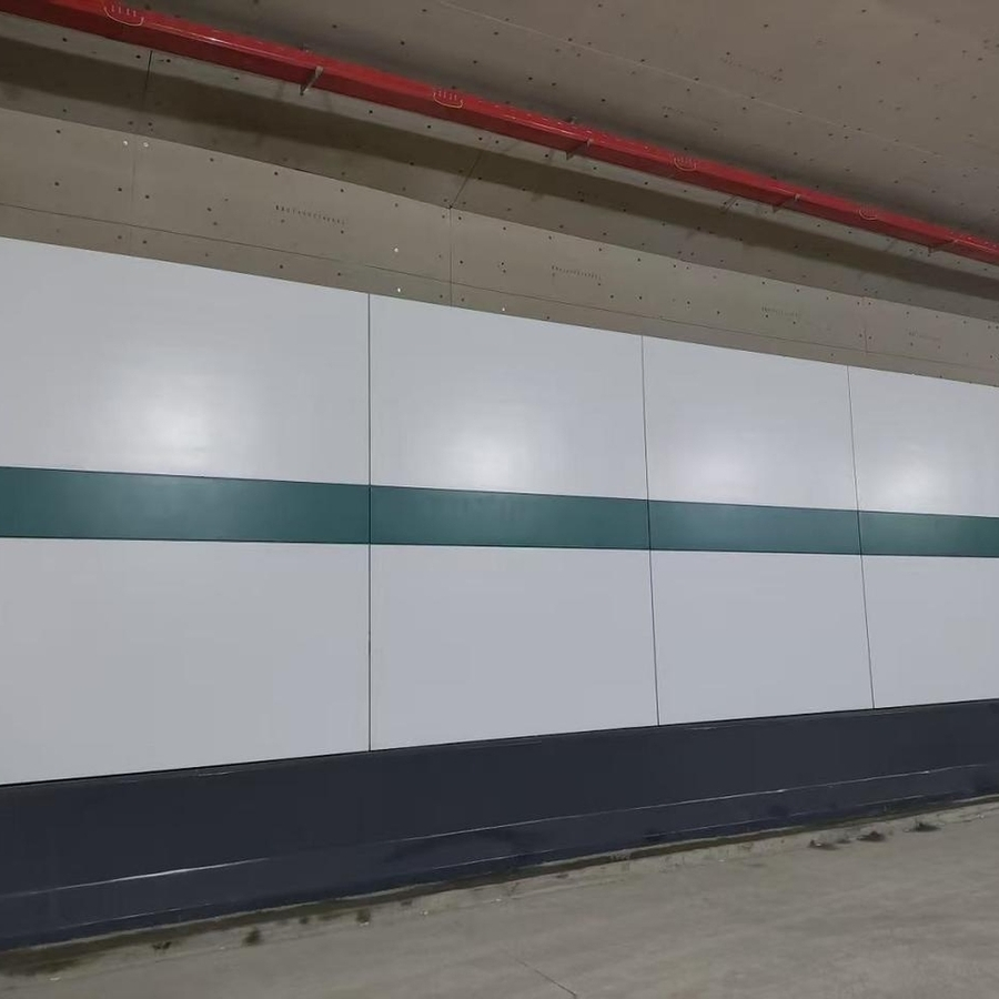 High Quality Tunnel Wall Cladding Fiber Cement Decorative Panels for Airport