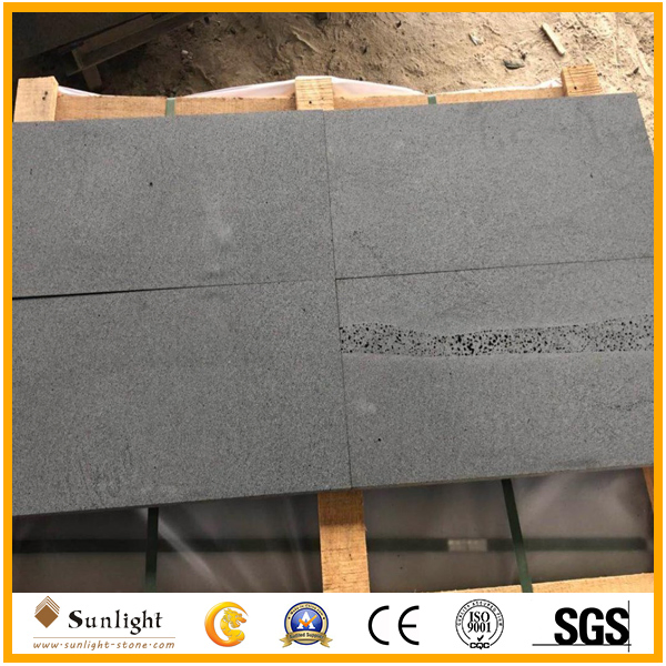 Polished/Honed/Antiblasted Ants Line Bluestone Basalt for Wall Decorataion