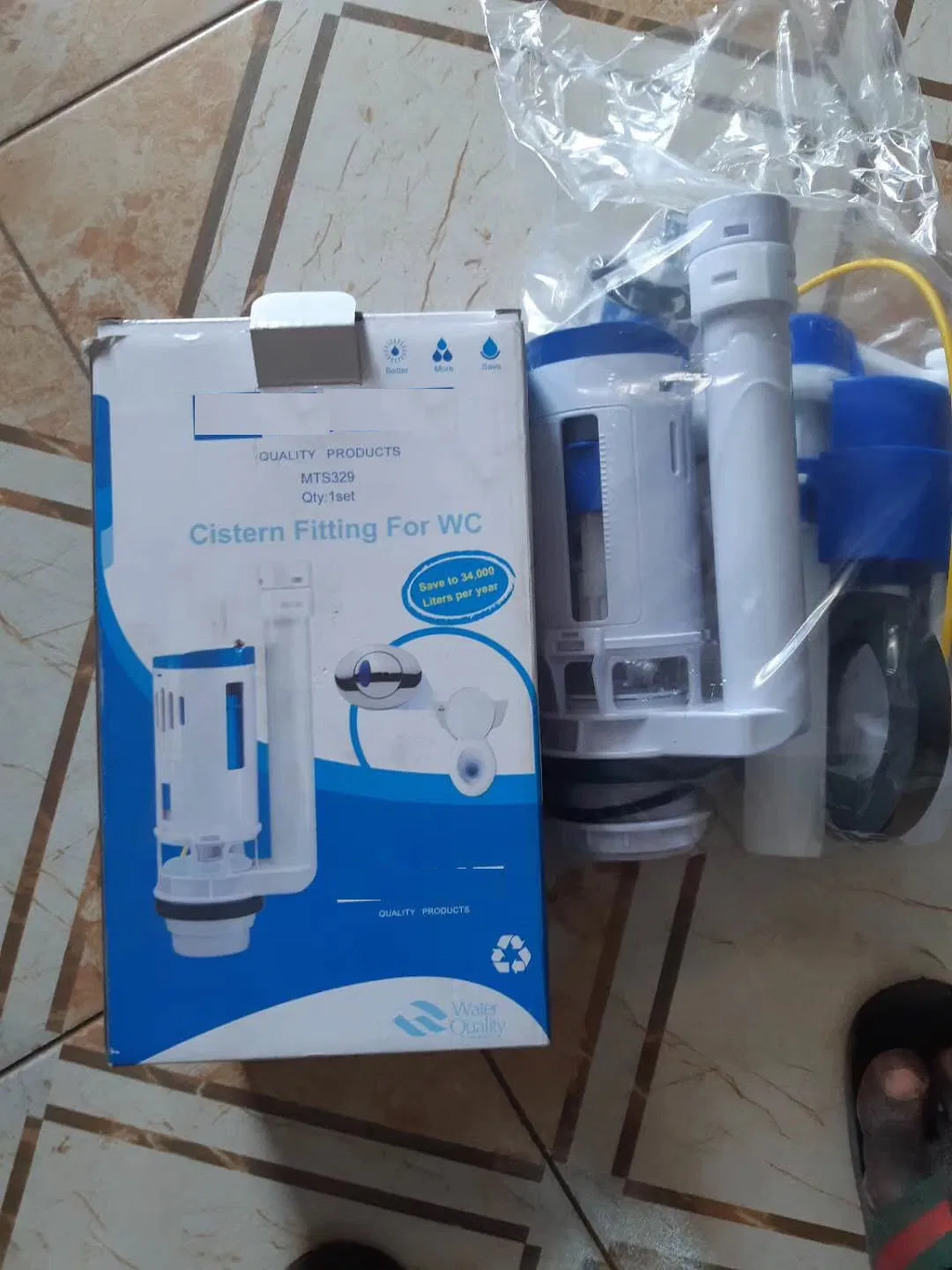 CF-839 Cistern Fittings for Wc, Flush Mechanism, Tank Fittings, Toilet Accessories