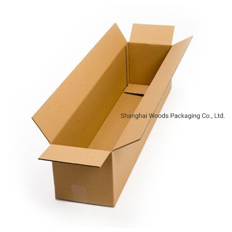 Brown Hard Carton Plus Rectangle Corrugated Paper Packaging Cardboard Shipping Gift Skateboard Box