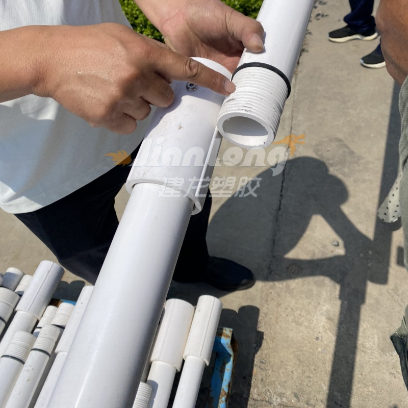 Труба UPVC для скважин с резьбой и сертификатом OEM