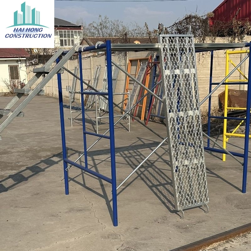 Pipe Wall Thickness 2mm Multi Purpose Steel Mobile Scaffolding for Construction