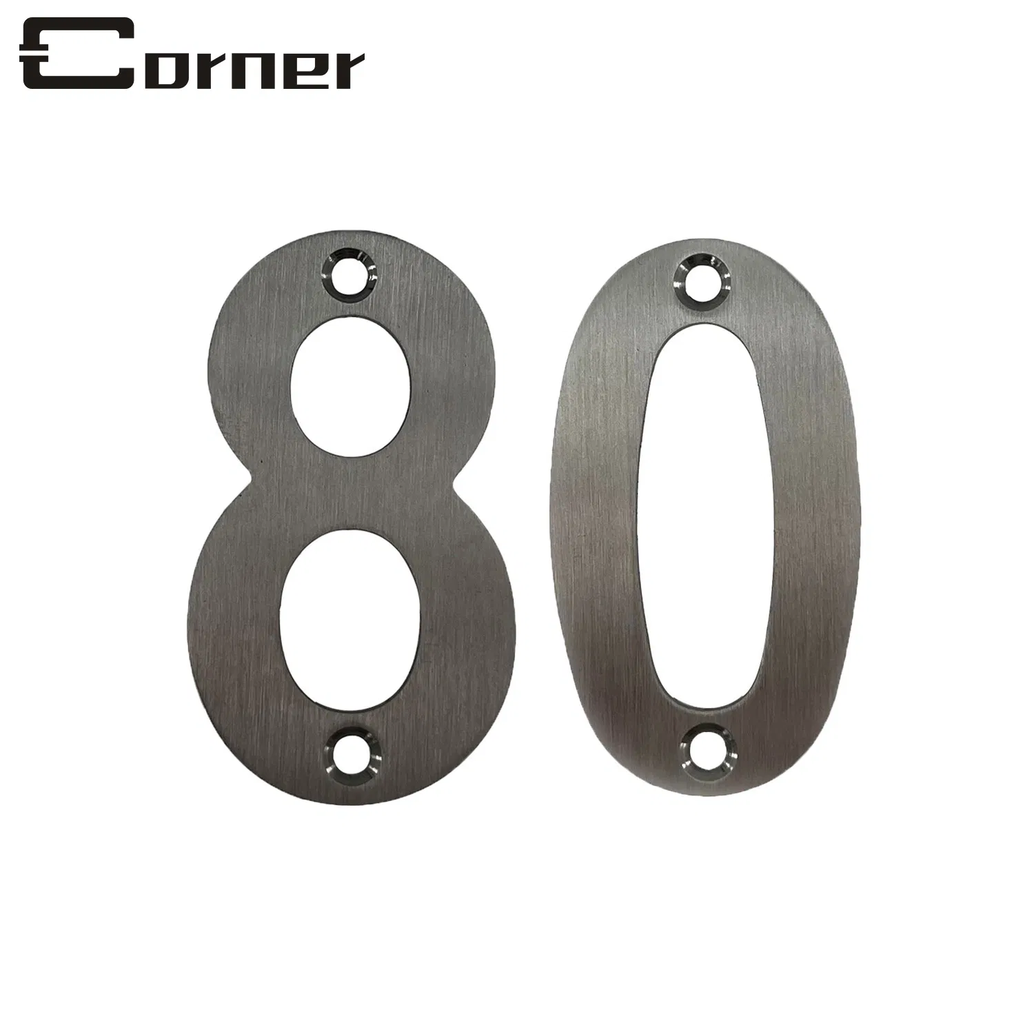 304 Stainless Steel House Sign Plates School Office Apartment Office Door Number