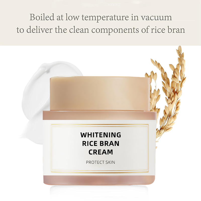 OEM ODM Best Night Cream Whitening Cream Rice Cream 1.69 Ounce 41% Rice Bran Serum with Glowing Improves Moisture Anti Wrinkle Cream