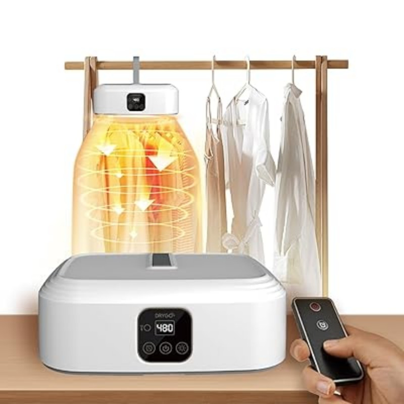 High Quality Foldable Portable Clothes Dryer Travel Small/Compact Drying Machine for Apartment Travel