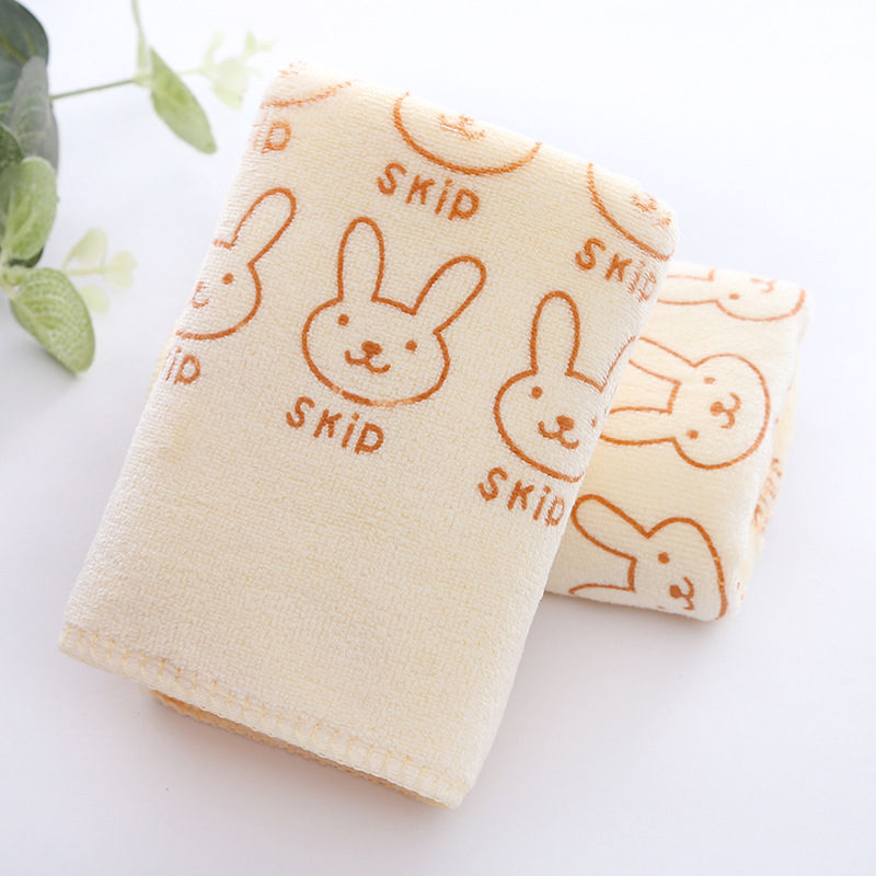 Wholesale Weft Brushed Bathroom Shower Towel Printed Face Hand Bath Towel