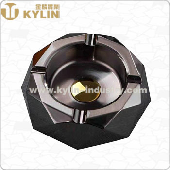 Promotional Low Price Mini Shape Stainless Steel Office Home Ashtray Bin