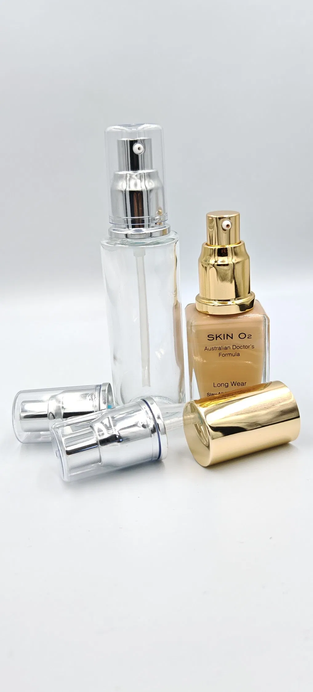 Luxury Aluminum Lotion Pump, Dispenser Pump, Treatment Pump